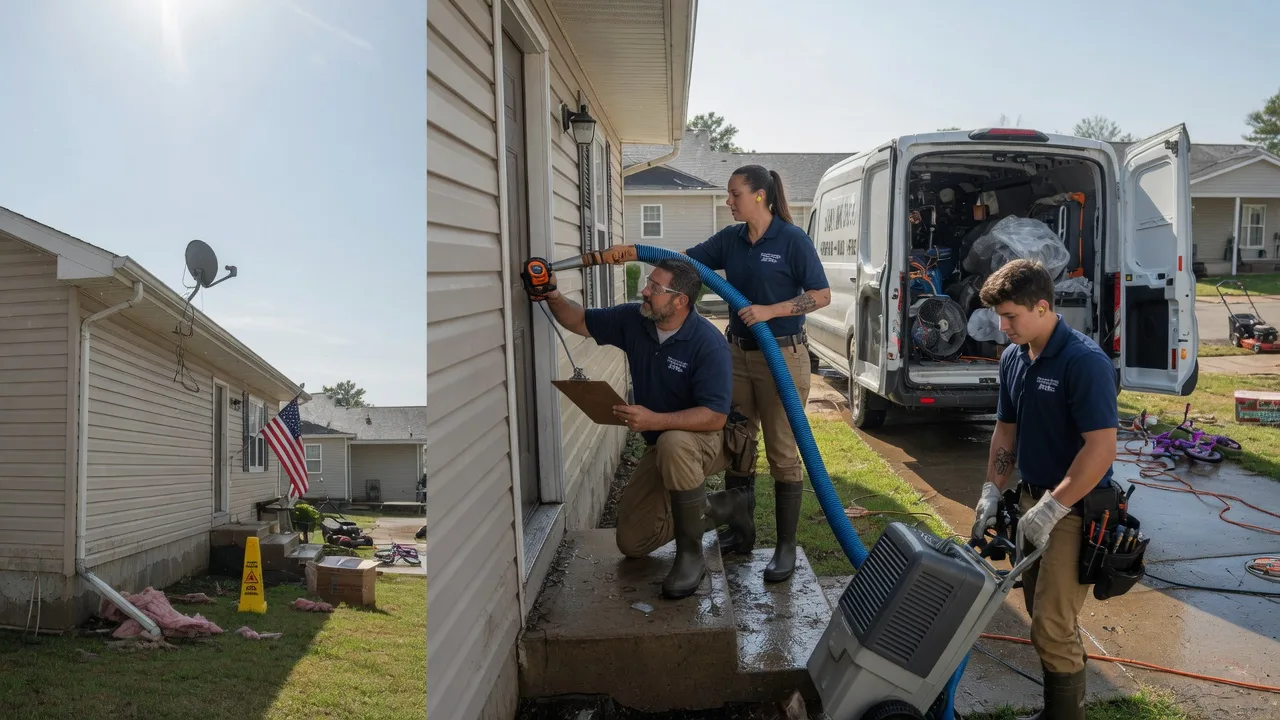 Ceiling Water Damage Restoration in Pleasant Hope, MO near me